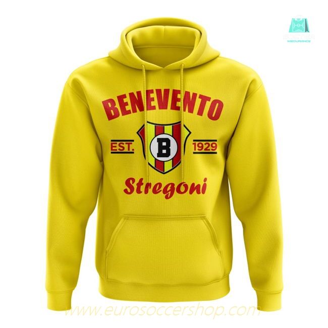 Benevento Established Football Hoody (Yellow)