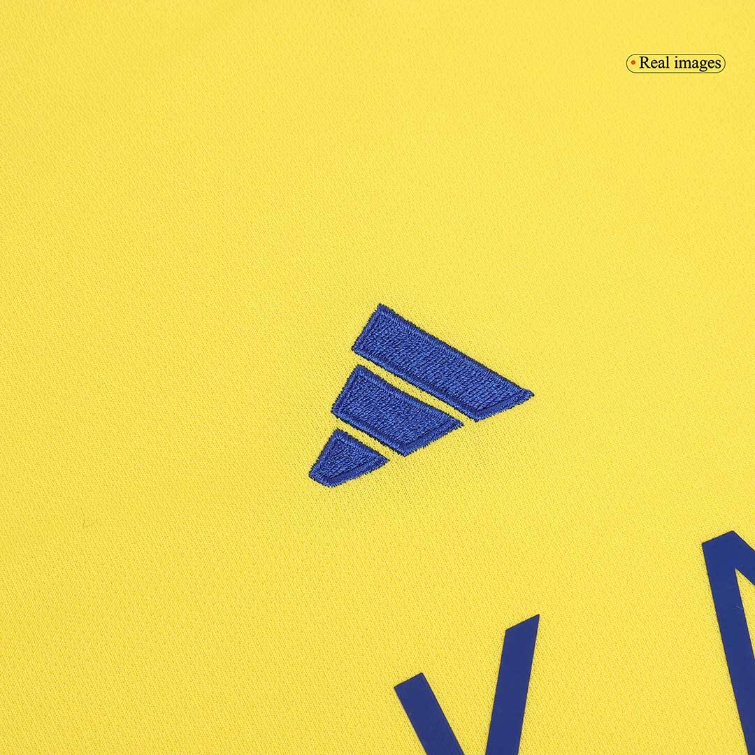 Kid's Al Nassr Home Soccer Jersey Kit(Jersey+Shorts) 2024/25Authentic