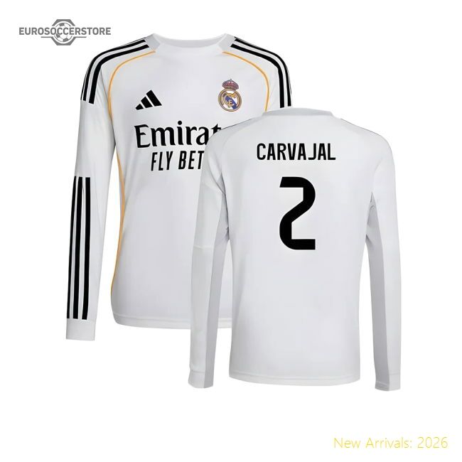 Elite Home Real Madrid Carvajal Jersey 2025-2026 Quick-dry