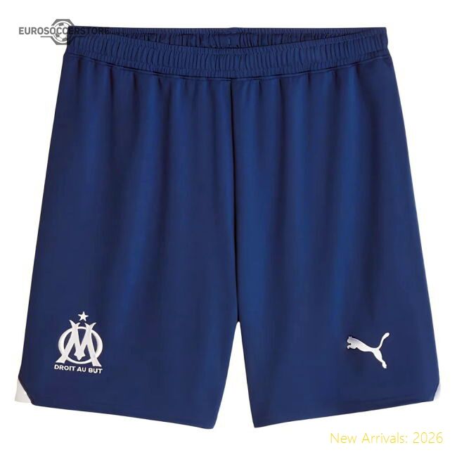 Performance Top-Quality 2023-2024 Marseille Away Shorts (Royal)