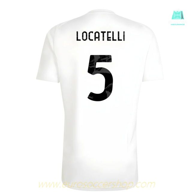 2025-2026 Juventus Training Tee (White) (Locatelli 5)