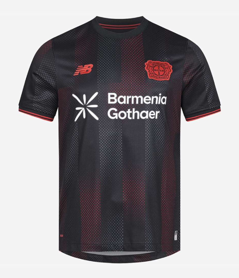 Lucas Vázquez's 21st Bayer 04 Leverkusen Home Jersey for the 25-26 season.