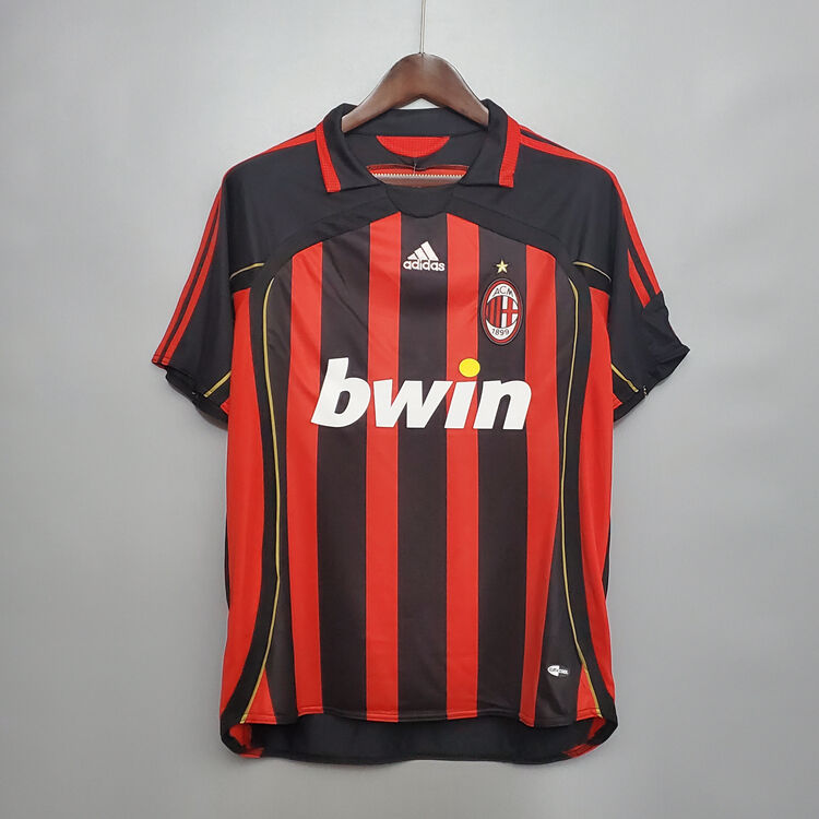 AC Milan 06-07 Retro Football Shirt Jersey - Official Replica 8799