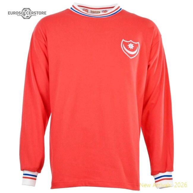 Portsmouth 1973 Retro Football Shirt - Match Day Jersey