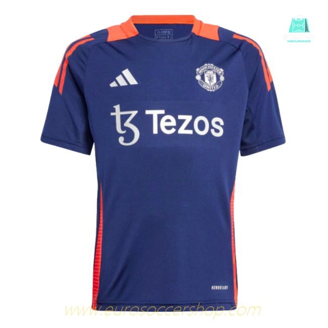 2024-2025 Man Utd Training Jersey (Night Indigo) - Kids (Rooney 10)