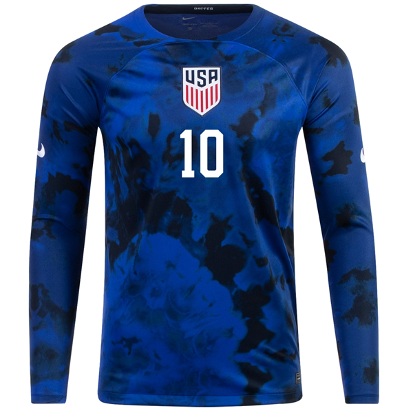 Officially Licensed Elite Men Usa Timeless Star Away Jersey 2022