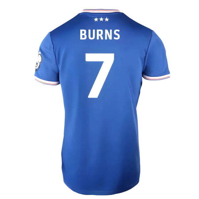 2025-2026 Ipswich Town Home Shirt (Womens) (Burns 7) - authentic style