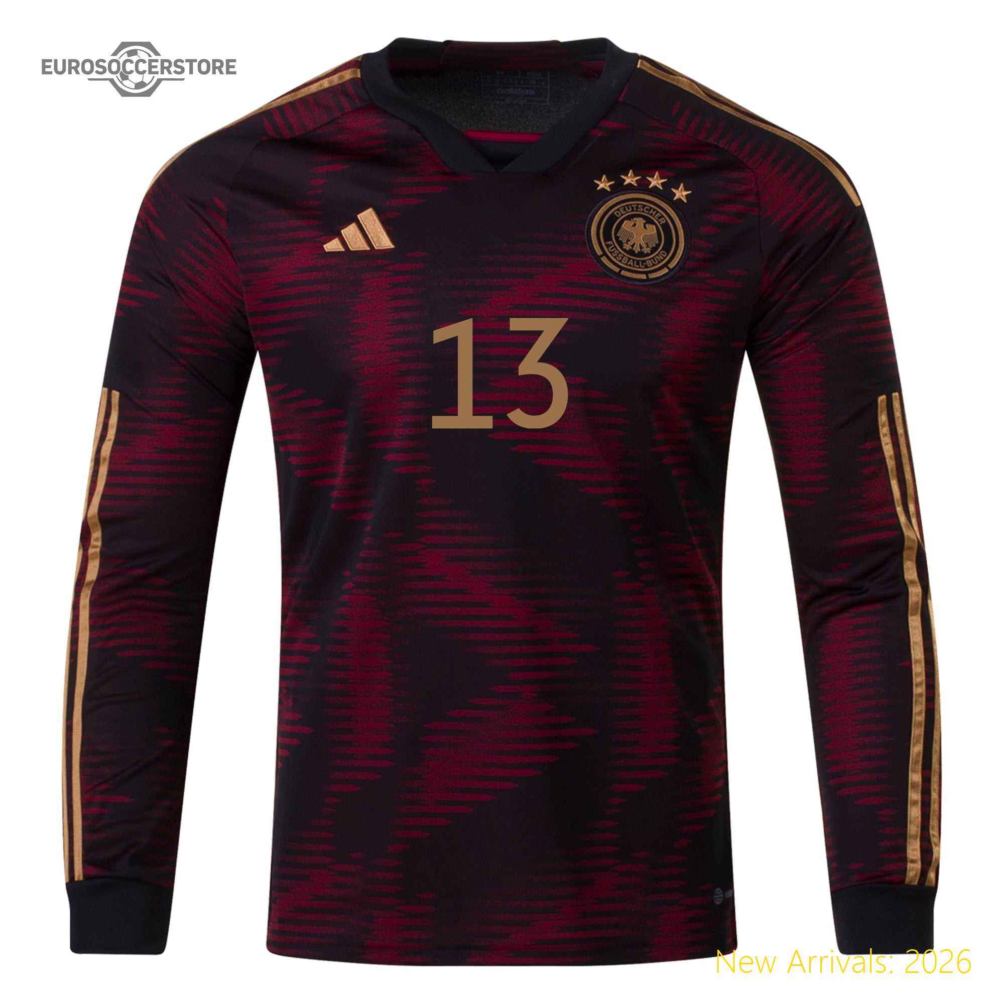 Eye-catching High-quality Ger Men Defensive Rock Away Jersey 2022