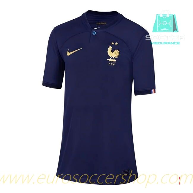 2022-2023 French National Team Home Jersey World Cup Youth