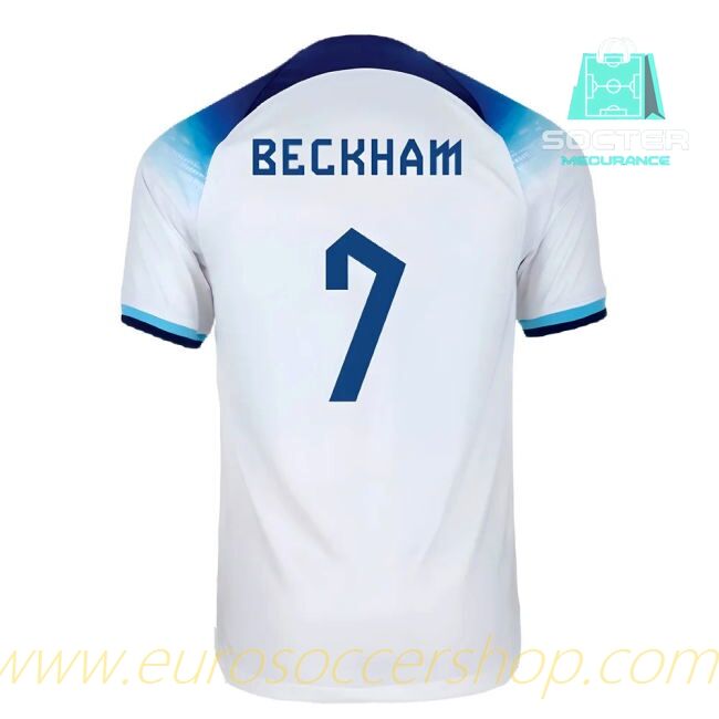 2022-2023 England NT Home Kit (Beckham 7)