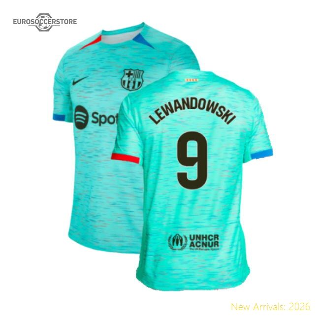Barcelona Football Lewandowski Third Elite Jersey Advanced Textile