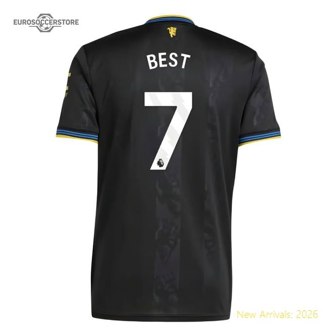 Official 2025-2026 Manchester United Third Shirt (best 7) - Premium