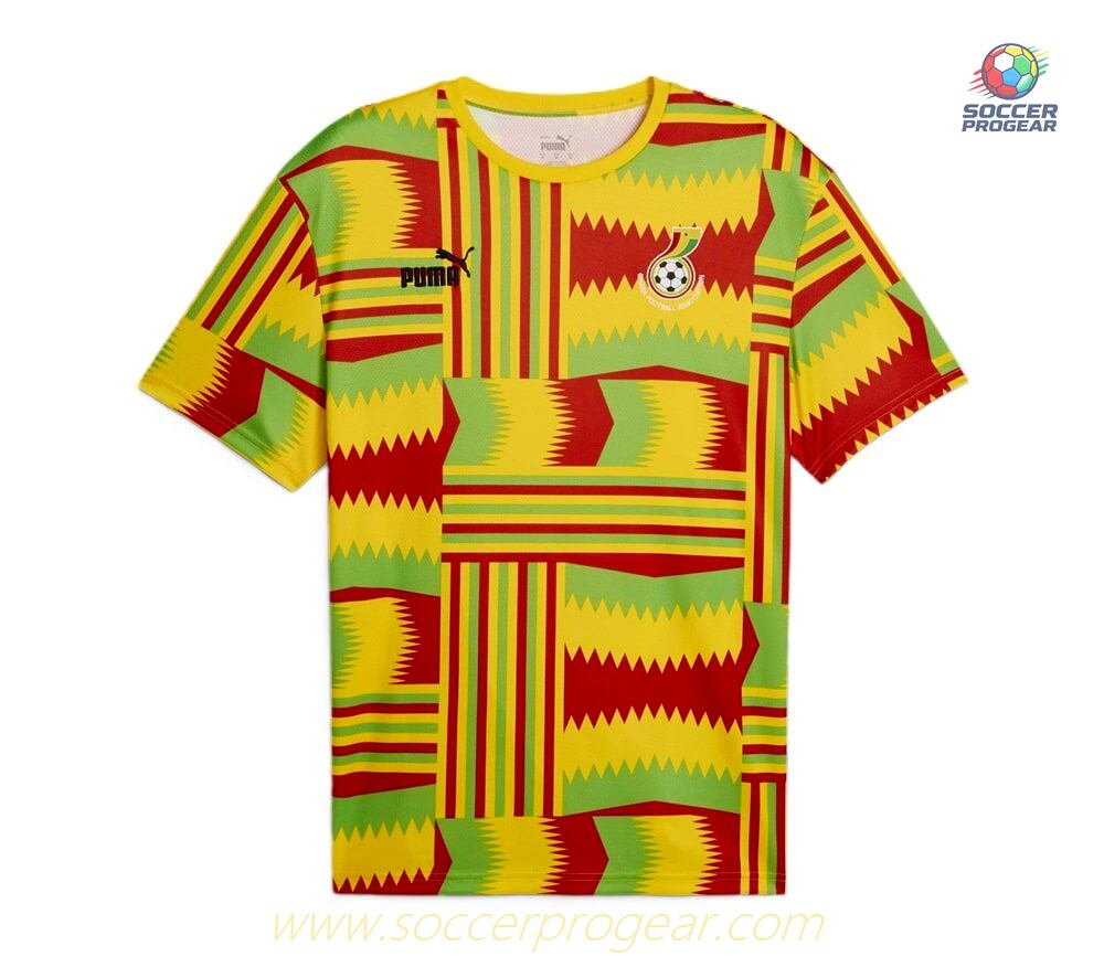 Ghana Can 2024 Team Jersey Football Culture