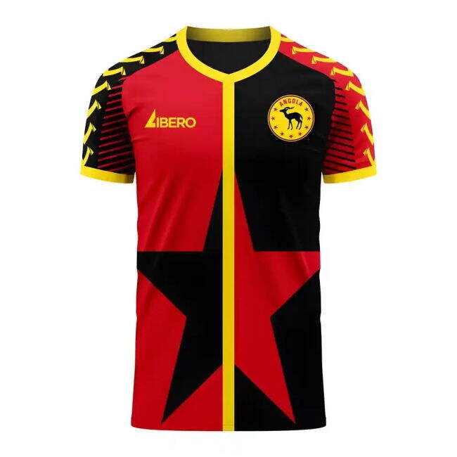 Angola 2025-2026 Home Concept Football Kit (Viper) - Womens