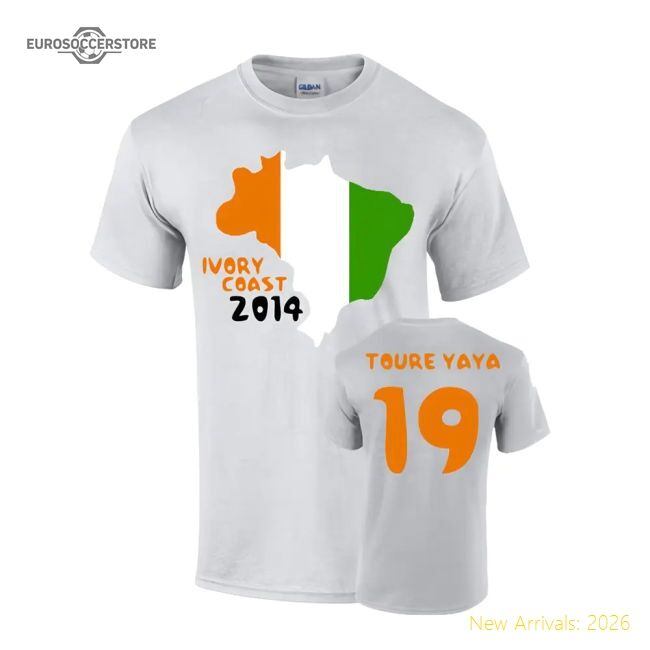 Ivory Coast 20242025 Regular Durable Tshirt Breathable
