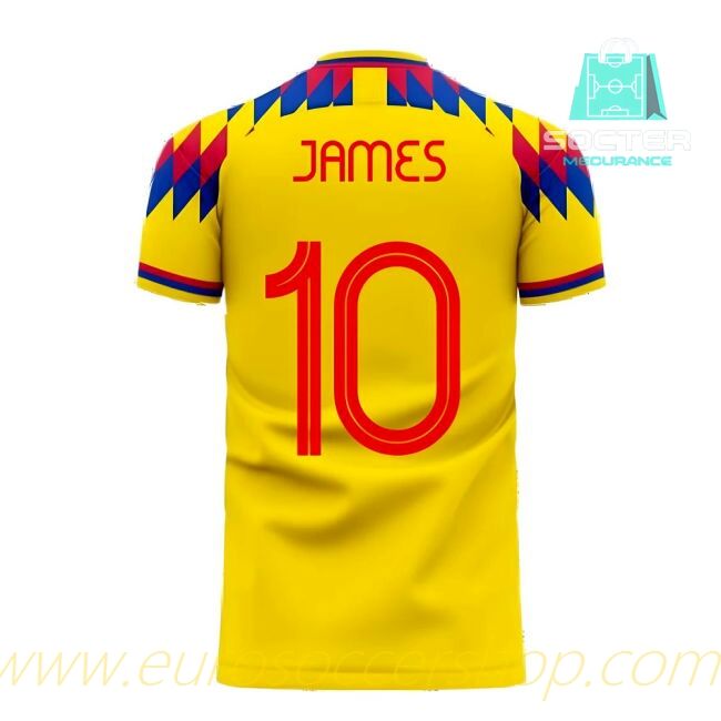 2025/26 Campaign Colombia Home Kit Libero Collection (JAMES 10)