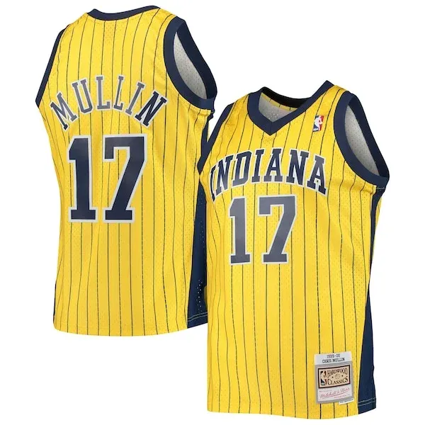 Chris Mullin IND Swingman Jersey - stylish top-tier basketball