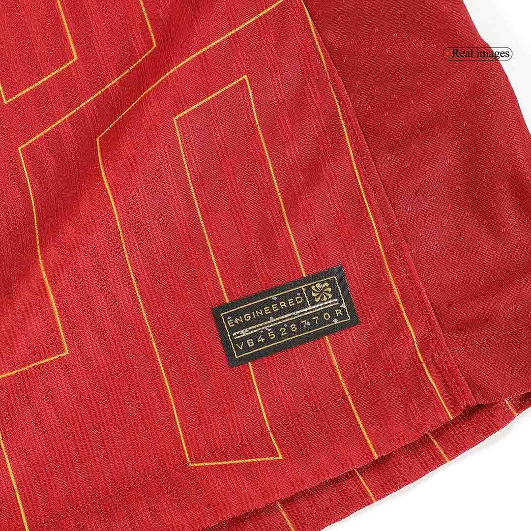 Player Version M.SALAH #11 Liverpool Home Soccer Jersey 2024/25Authent