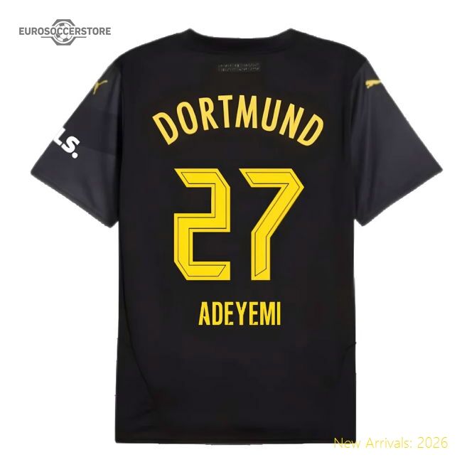 2024-2025 Borussia Dortmund Away Shirt (kids) (adeyemi 27)