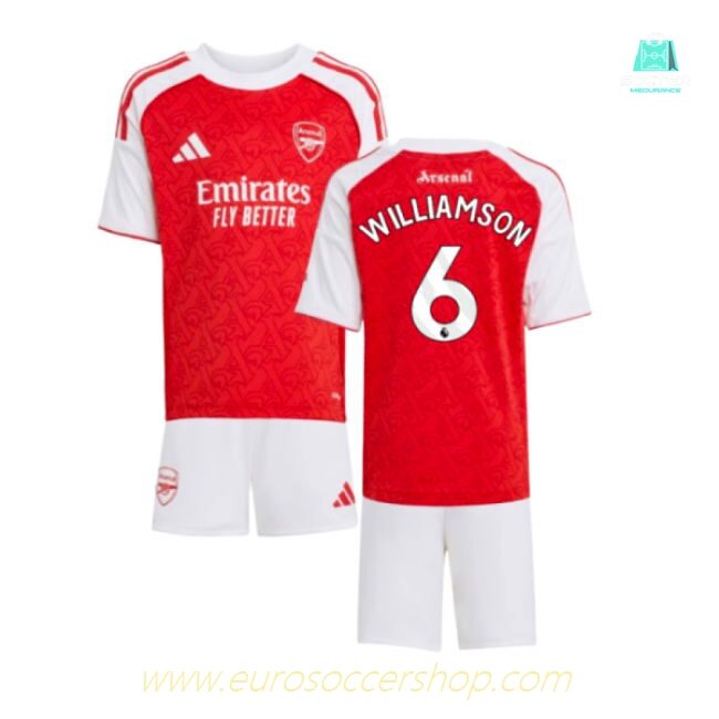 2025-2026 Arsenal Home Mini Kit (Williamson 6)
