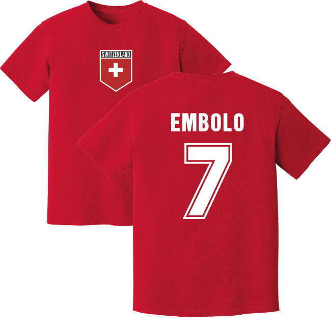 Authentic 2025-2026 Switzerland Home Kit