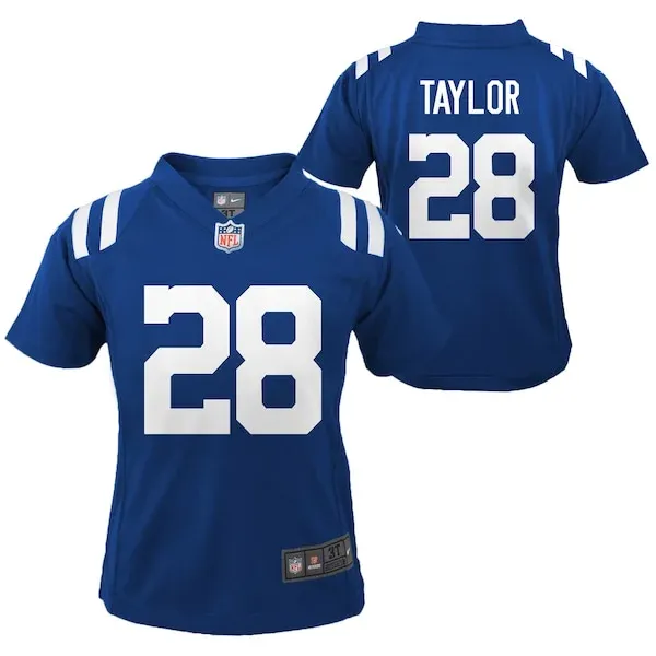 None Jonathan Taylor Game Jersey - Royal | NFL Player Jersey