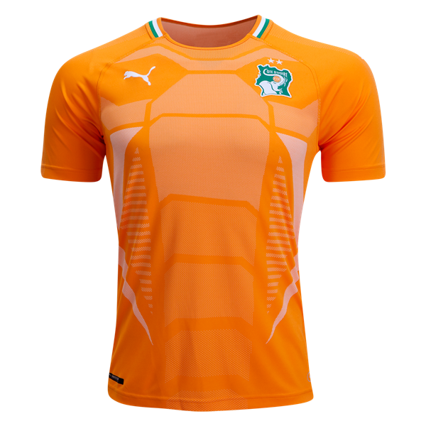 Ivory Coast Home 2018 World Cup Soccer Jersey Shirt - World Cup