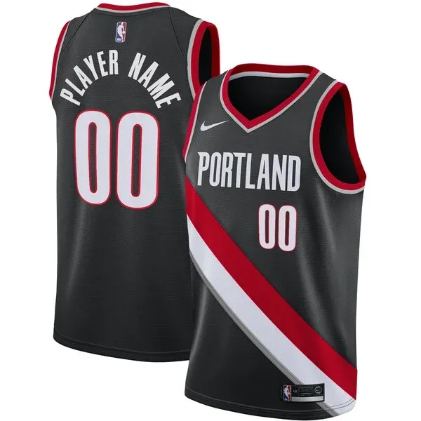 Portland Trail POR Swingman Jersey - classic authentic - Black