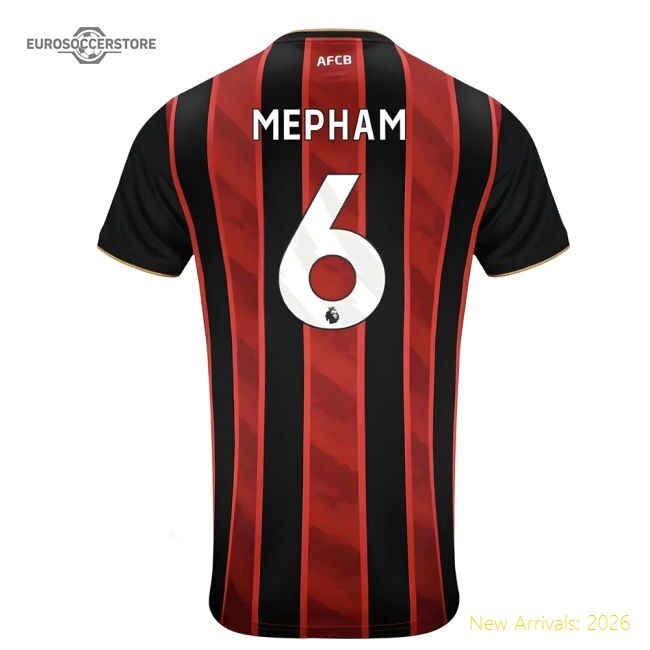2025-2026 Bournemouth Home Elite Jersey Mepham Nike Dri-fit