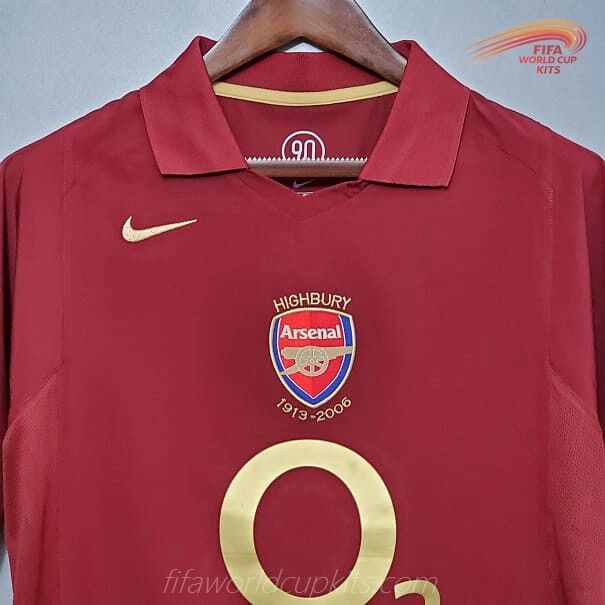 Arsenal 05 to 06 Home Game Soccer Jersey