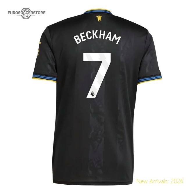 Authentic 2025-2026 Manchester United Third Shirt (beckham 7)