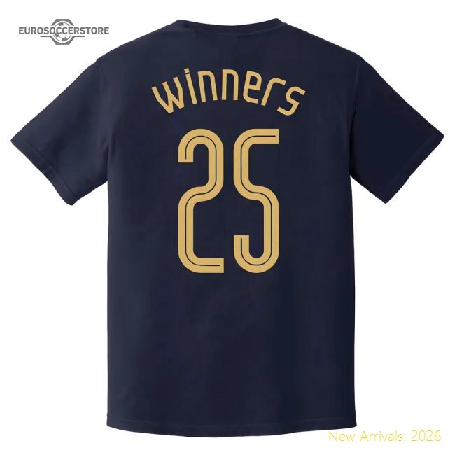 Official Tottenham Europa Champions T-shirt (navy) - Premium Quality