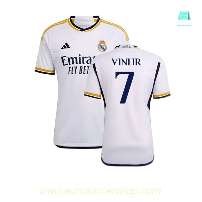 2023-2024 Real Madrid Home Shirt (Vini Jr. 7)