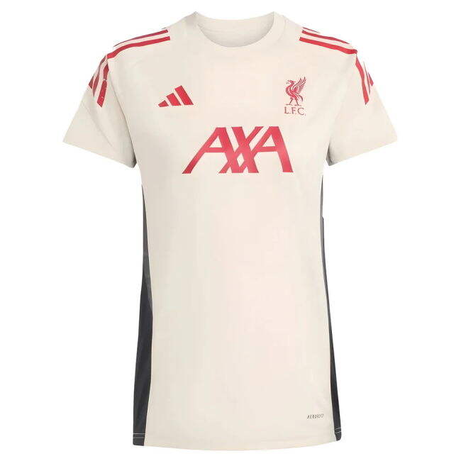 Official Liverpool 2025 2025-2026 Liverpool Training Jersey (White)...