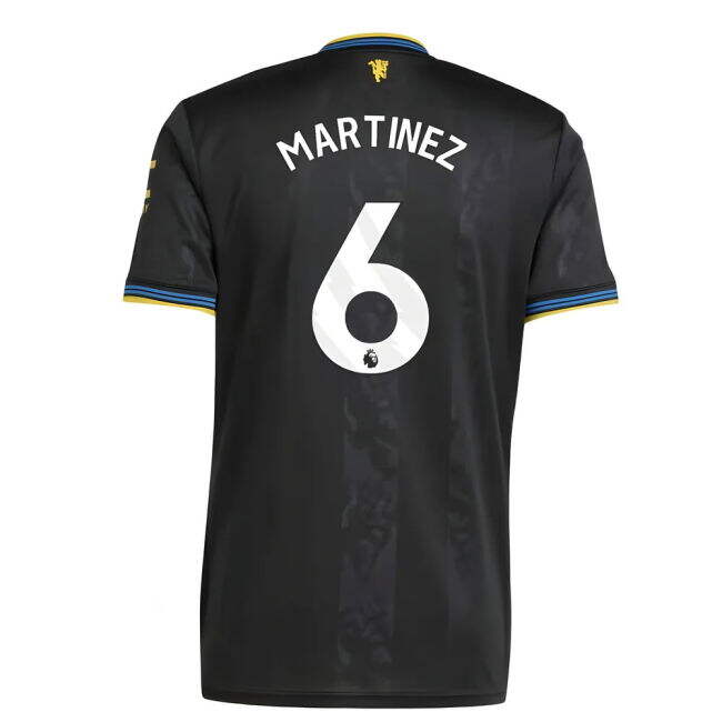 Modern Official 2025-2026 MUN Third Vintage Jersey - Martinez 6 A#877