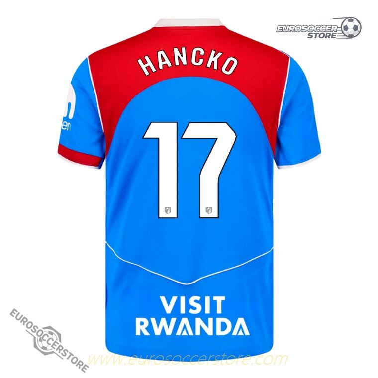 2025-26 Atletico Madrid Third Jersey HANCKO 17