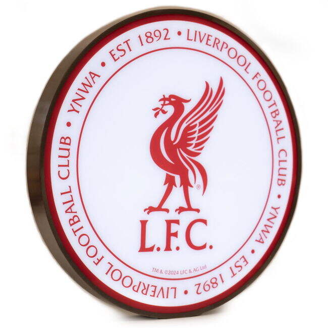 Liverpool Genuine Liverpool FC 12 Inch LED Wall Light Perfect Fit