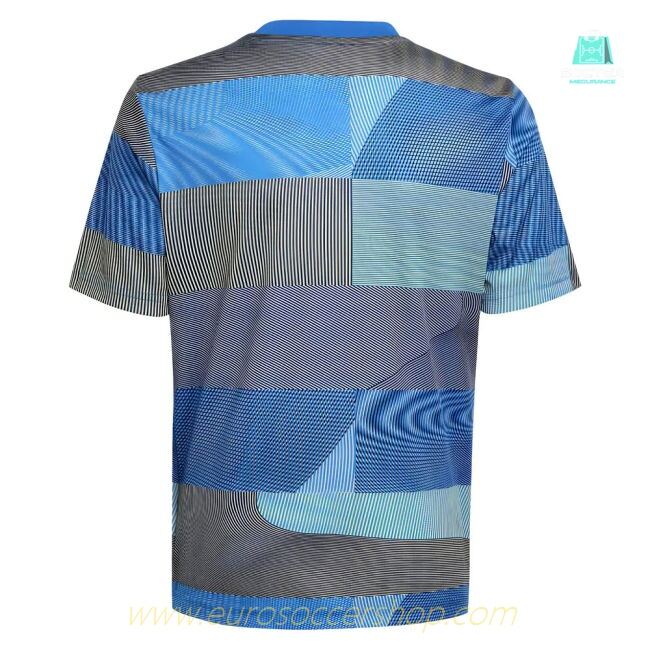 2025-2026 Real Madrid Pre-Match Shirt (Blue) - Kids (Beckham 23)