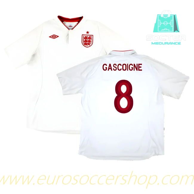 England Home Kit (Gascoigne 8)