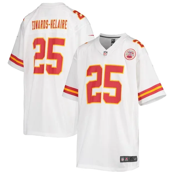 Kansas City Chiefs Game NFL Jersey - White | Game-Day Football Apparel