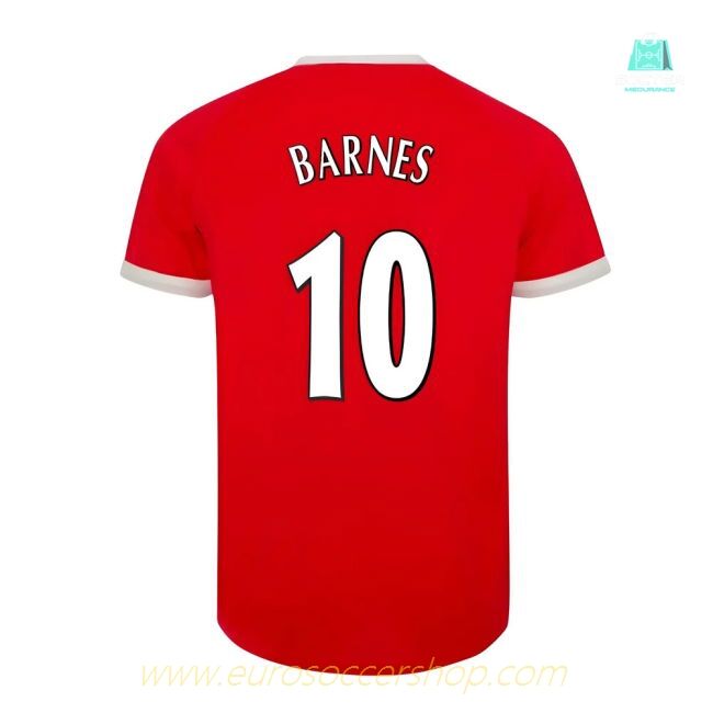 2001-2003 Liverpool Retro Euro Home Shirt (BARNES 10)