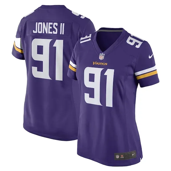 None Patrick Jones Game Jersey - Purple | NFL Player Jersey | NFL Foot