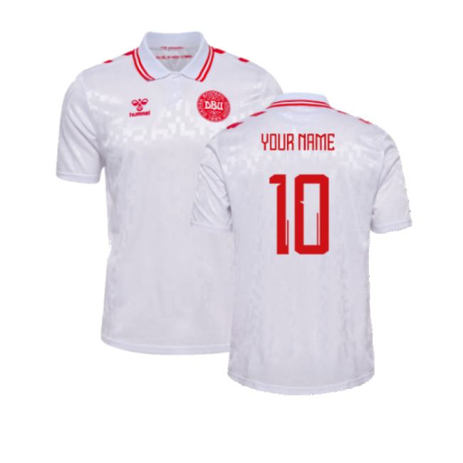Denmark 2024-2025 Authentic Away Jersey (den) Slim Contemporary