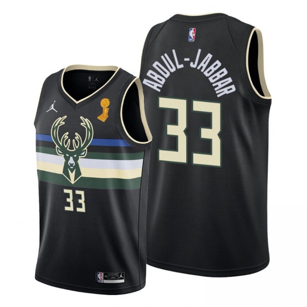 Performance Value Men's Bucks #33 Kareem Black Basketball Jersey