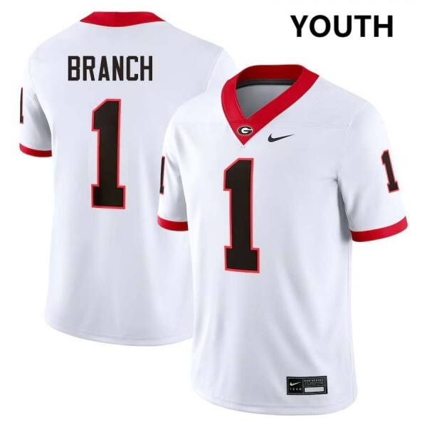 Youth(kids) Ncaa Team #1 Zachariah Branch Official Jersey