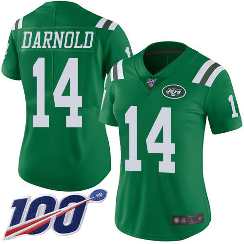 None #None Green None Limited NFL Jersey collectible