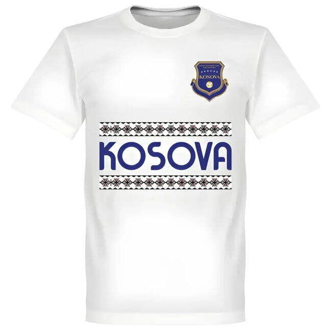 Kosovo Team T-Shirt - White