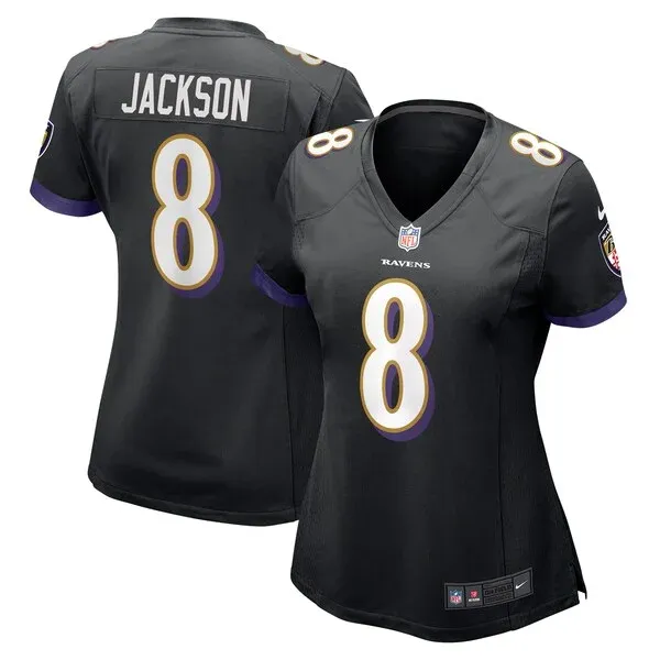 Performance Baltimore Ravens Game Jersey - Premium Black NFL Fan Je...
