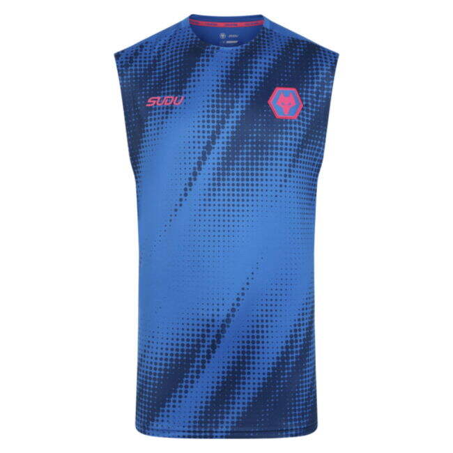 replica 2025-2026 Wolves Players Training Vest (Lapis Blue)