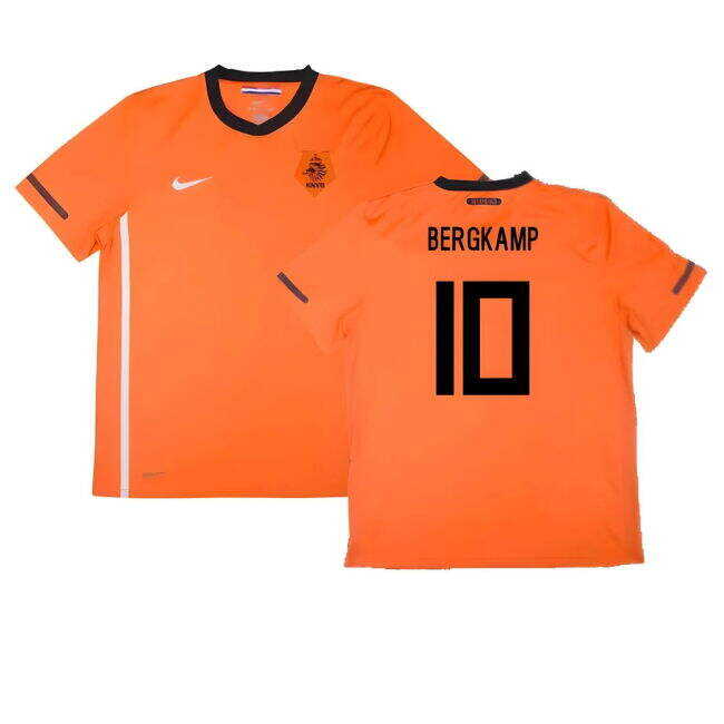 Sweet Holland 2010-11 Home Shirt (3xl) ((Very Good) 3XL) (Bergkamp 10) Slim Fitting